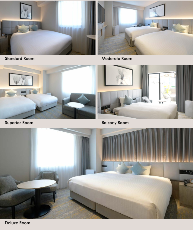แนะนำห้องพักในโรงแรม ORIENTAL HOTEL FUKUOKA HAKATA STATION